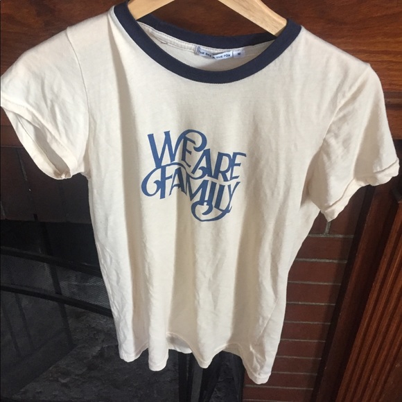 The Bee and the Fox We are Family fitted tee - Picture 3 of 7